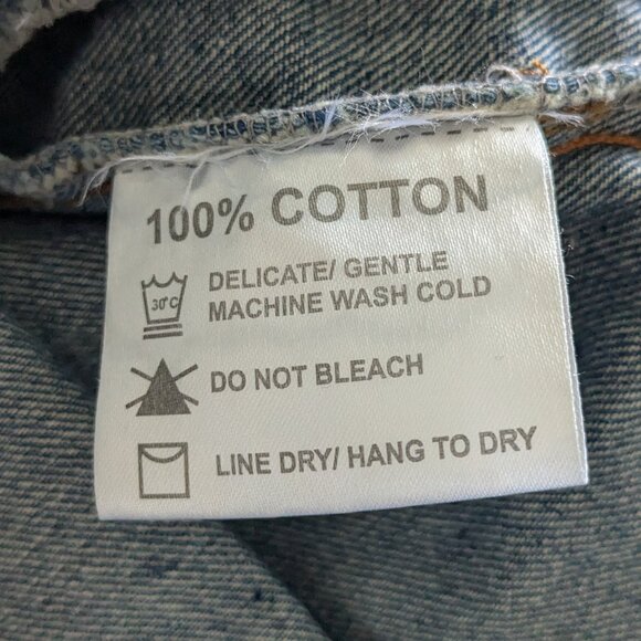 Union Pacific Jean Jacket Men's XL Blue Railroad Portland Service Unit 150 Years - Picture 10 of 13